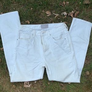 Everlane White Size 27 Regular High Rise Jean